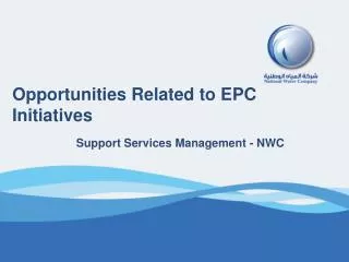 Opportunities Related to EPC Initiatives