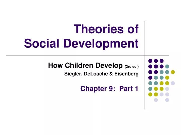 theories of social development