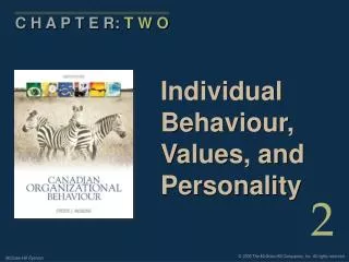 Individual Behaviour, Values, and Personality