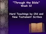 Lessons from Ezra & Paul: Separation from Evil - slide 1