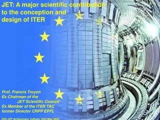 JET: A major scientific contribution to the conception and design of ITER