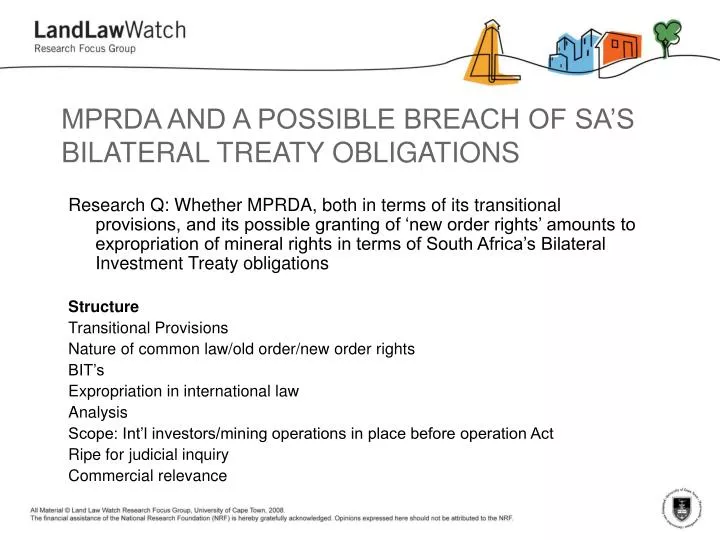 mprda and a possible breach of sa s bilateral treaty obligations