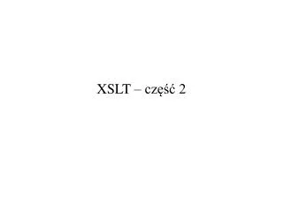 xslt cz 2