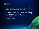 Tips &amp; Tricks for Troubleshooting ArcGIS Server 10 Issues