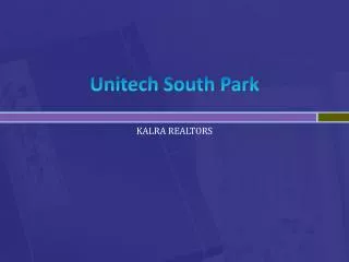 unitech south park