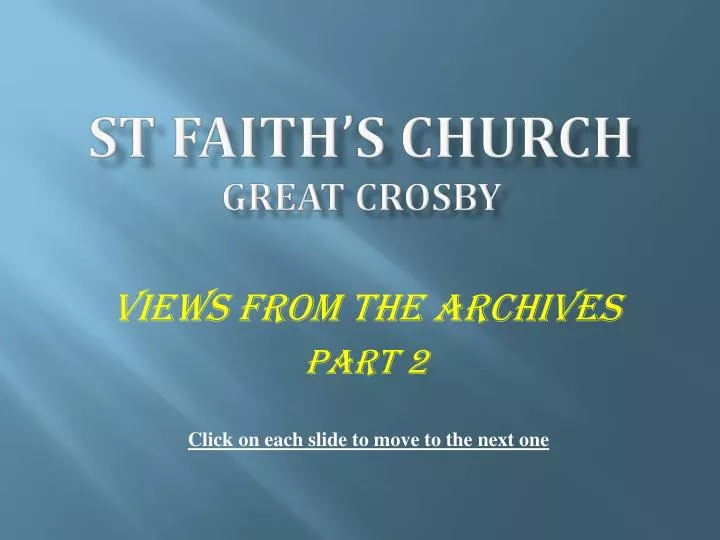 st faith s church great crosby