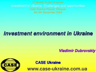 CASE Ukraine www.case-ukraine. com .ua