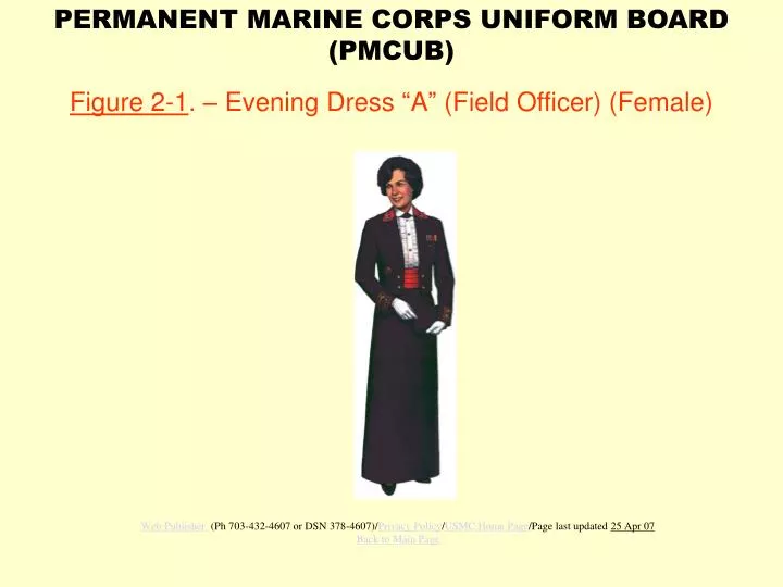 figure 2 1 evening dress a field officer female