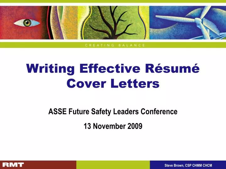 writing effective r sum cover letters