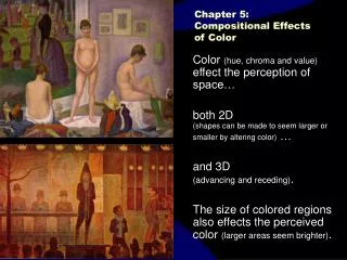 Chapter 5: Compositional Effects of Color