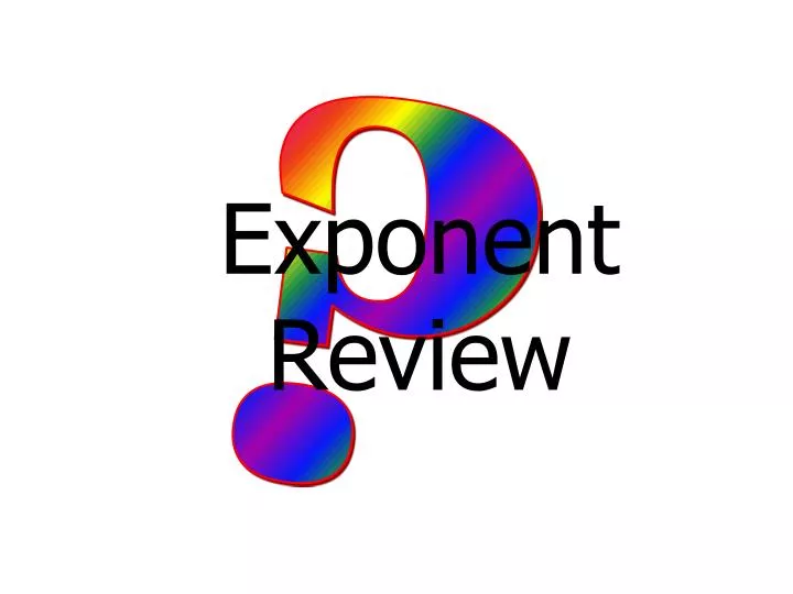 exponent review