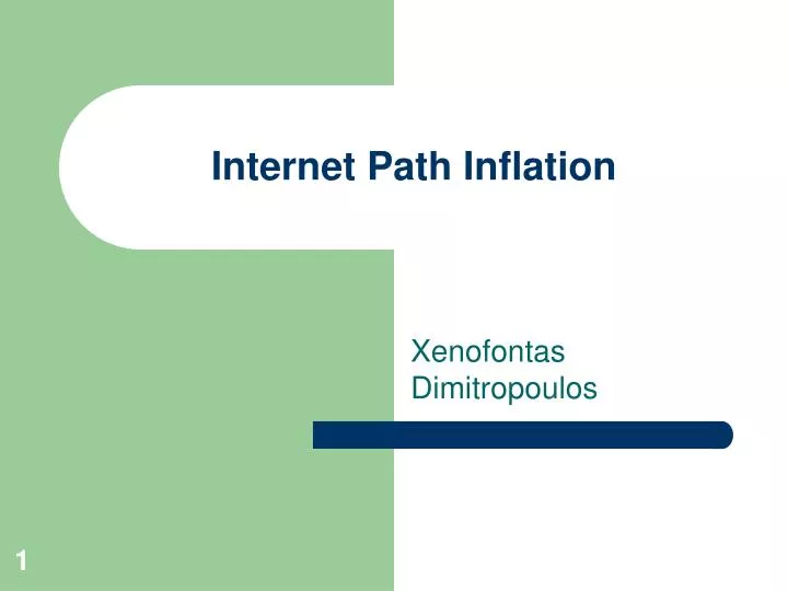 internet path inflation