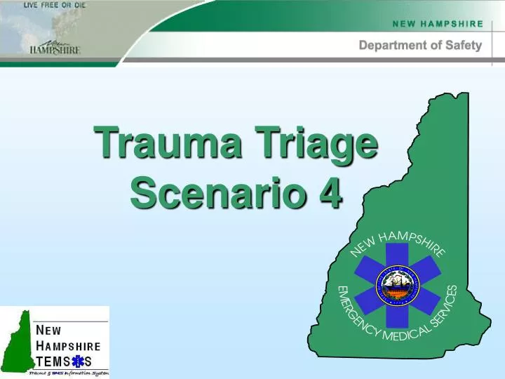 trauma triage scenario 4