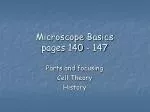 Microscope Basics and Cell Theory: A Comprehensive Guide - slide 1