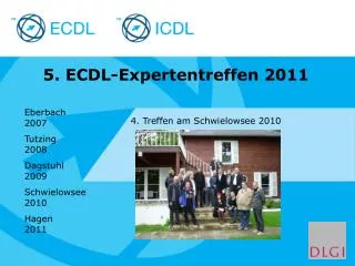 5. ECDL-Expertentreffen 2011