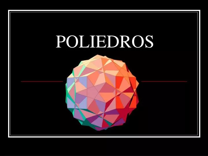 poliedros