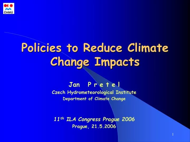 policies to reduce climate change impacts