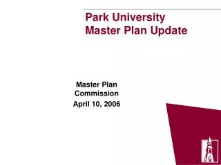 Park University Master Plan Update