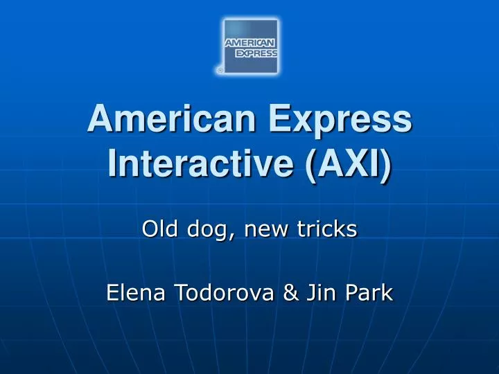 american express interactive axi