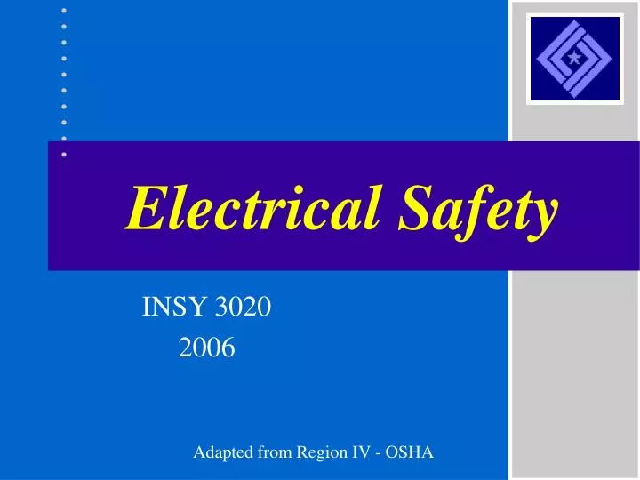 electrical safety