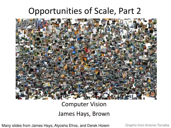 opportunities of scale part 2