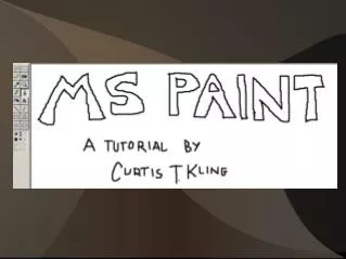 What is MS Paint