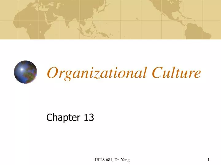 organizational culture