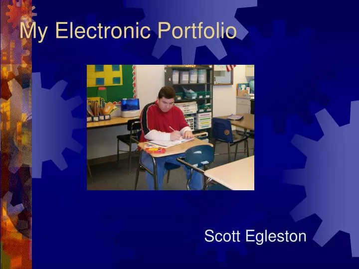 my electronic portfolio