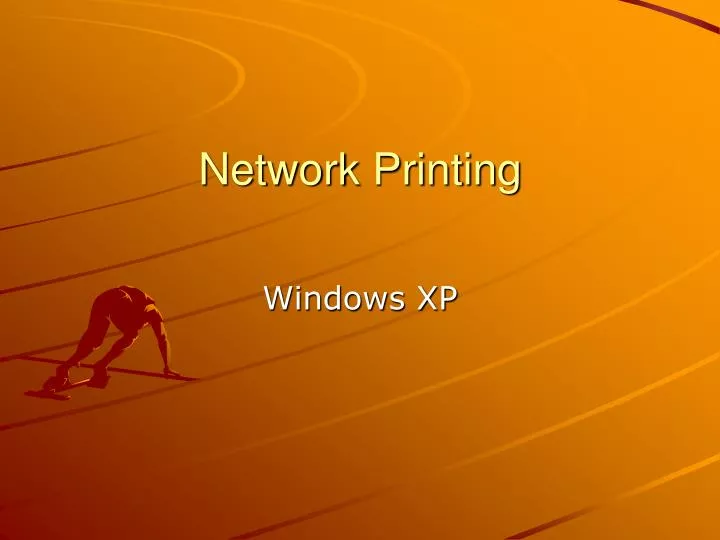 network printing