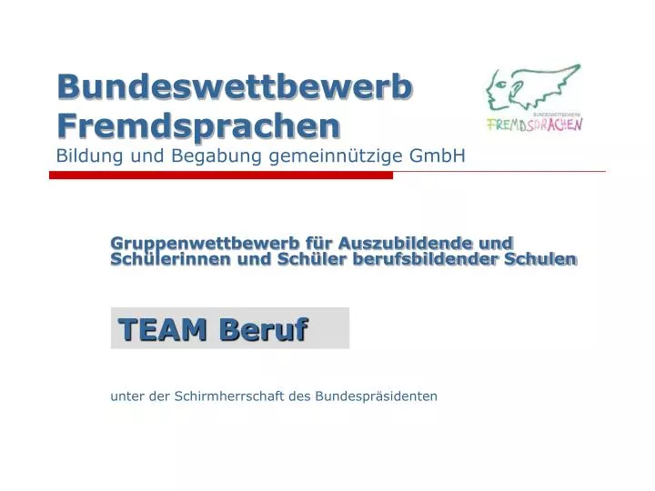 bundeswettbewerb fremdsprachen bildung und begabung gemeinn tzige gmbh