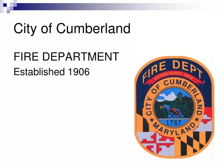 city of cumberland