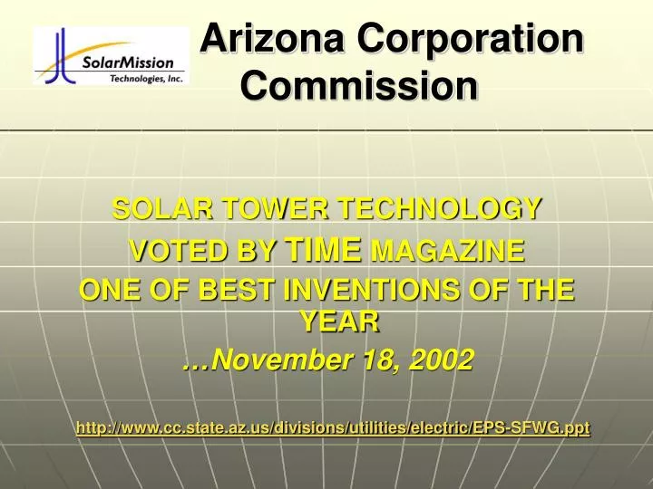 arizona corporation commission