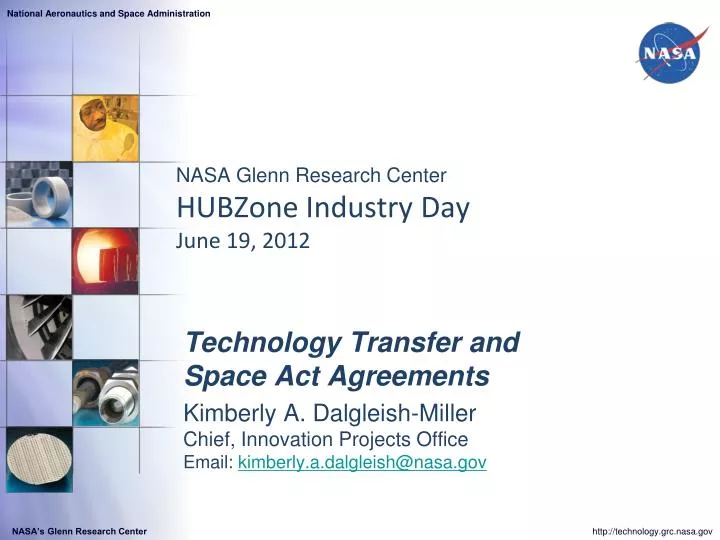 nasa glenn research center hubzone industry day june 19 2012