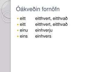 kve in forn fn