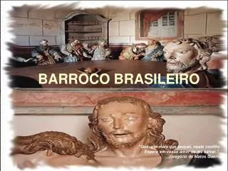 barroco brasileiro