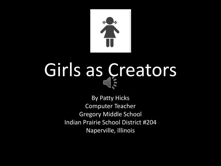 girls as creators