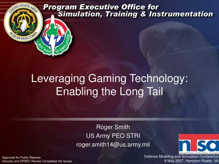 leveraging gaming technology enabling the long tail