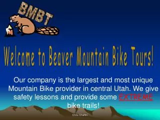 Welcome to Beaver Mountain Bike Tours!