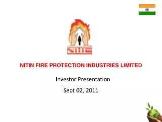 NITIN FIRE PROTECTION INDUSTRIES LIMITED