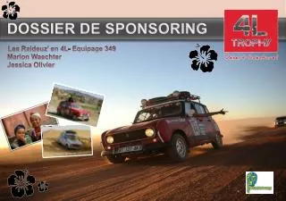 dossier de sponsoring