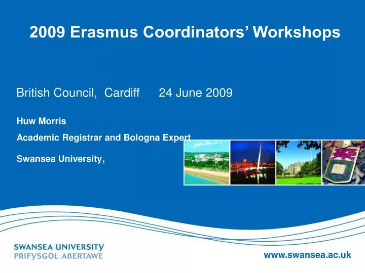 2009 erasmus coordinators workshops