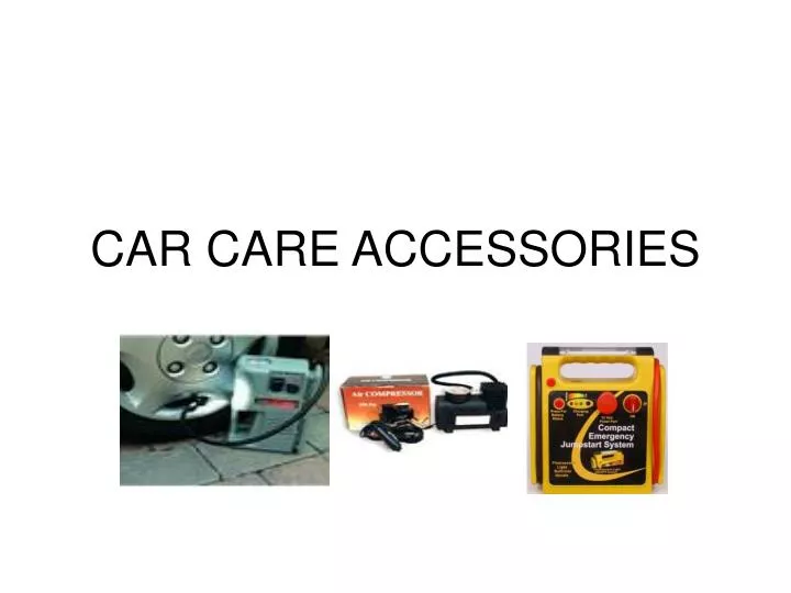 car care accessories