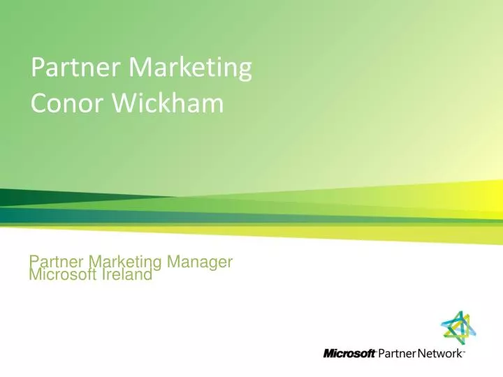 partner marketing conor wickham