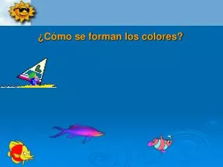 c mo se forman los colores