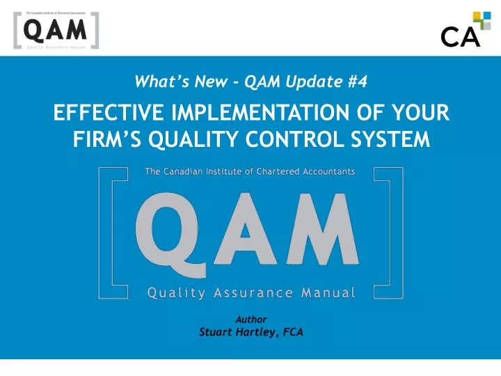 what s new qam update 4