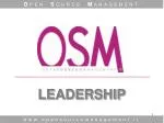 LEADERSHIP - slide 1