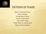 TECTONICA DE PLACAS - slide 1