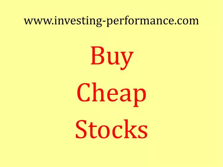 www investing performance com