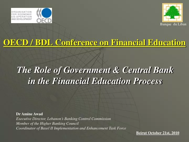 oecd bdl conference on financial education