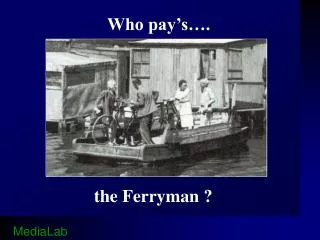 Who pay’s….